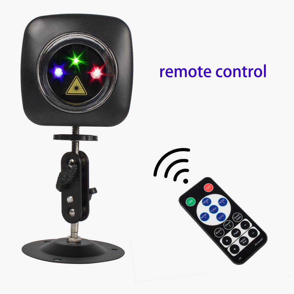 Wireless Remote USB RGB&RG Charged Mini Laser Light DJ Disco Party Effect Lighting