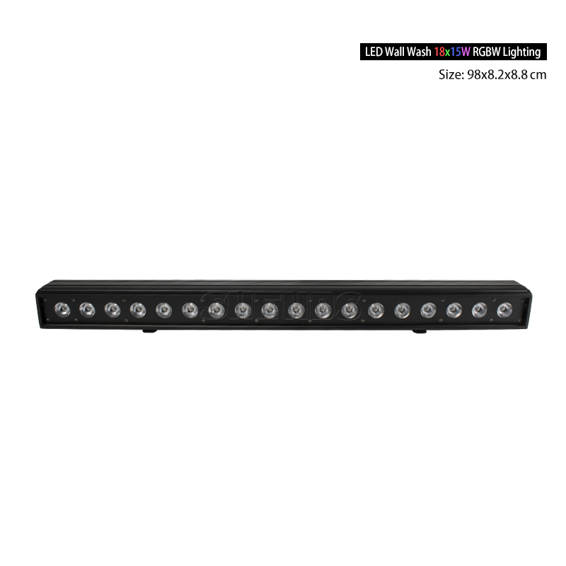 LED Wall Wash 6IN1 RGBWA+UV Light DMX512  DJ Party Bar Wedding Stage Effect Lighting