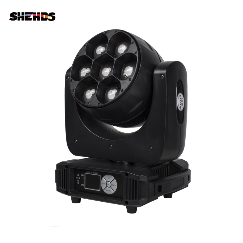 LED Bee Eye Zoom&Beam&Wash 7x40W RGBW 4IN1 Light Moving Head Upgrade From Beam 230W DJ Disco Stage Moving Head Lights Stage DJ Lights