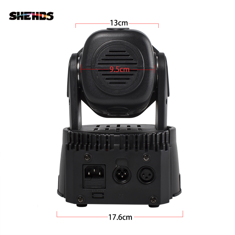 FlightCase "WITH" 7x18W 6in1 Moving Head Light  (2/4pcs) DJ Disco Stage Moving Head Lights