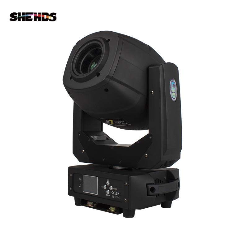 FlightCase With 2pcs LED 230W Spot Zoom Moving Head spotlight  DJ Disco Stage Moving Head Lights Stage DJ Lighting