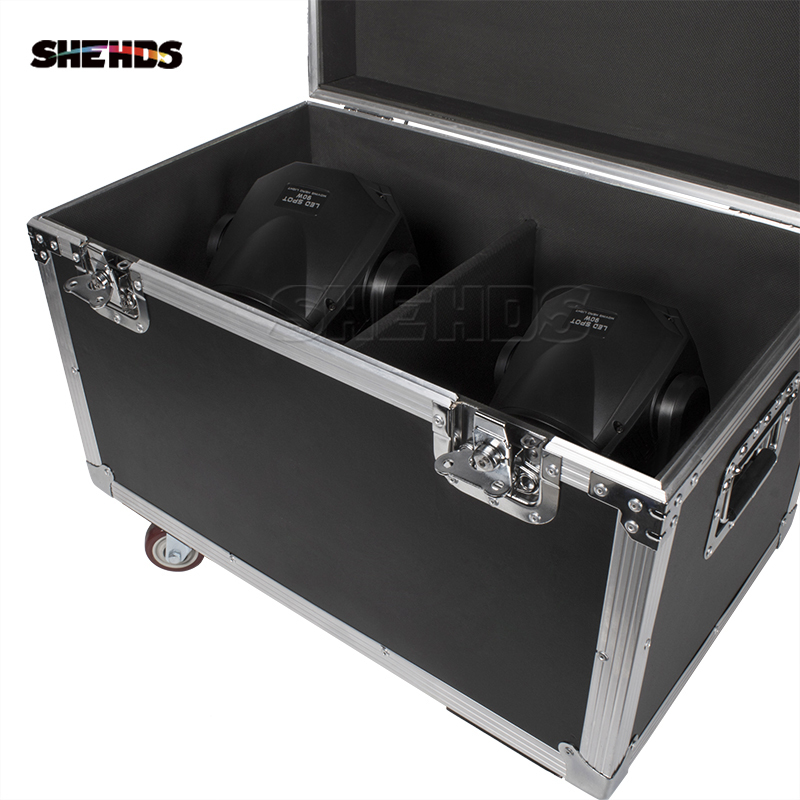 Flight Case "WITH" Bee Eye Beam&Wash 7x40W Moving Head Light LED Zoom RGBW (2pcs) DJ Disco Stage Moving Head Lights Stage DJ Lights