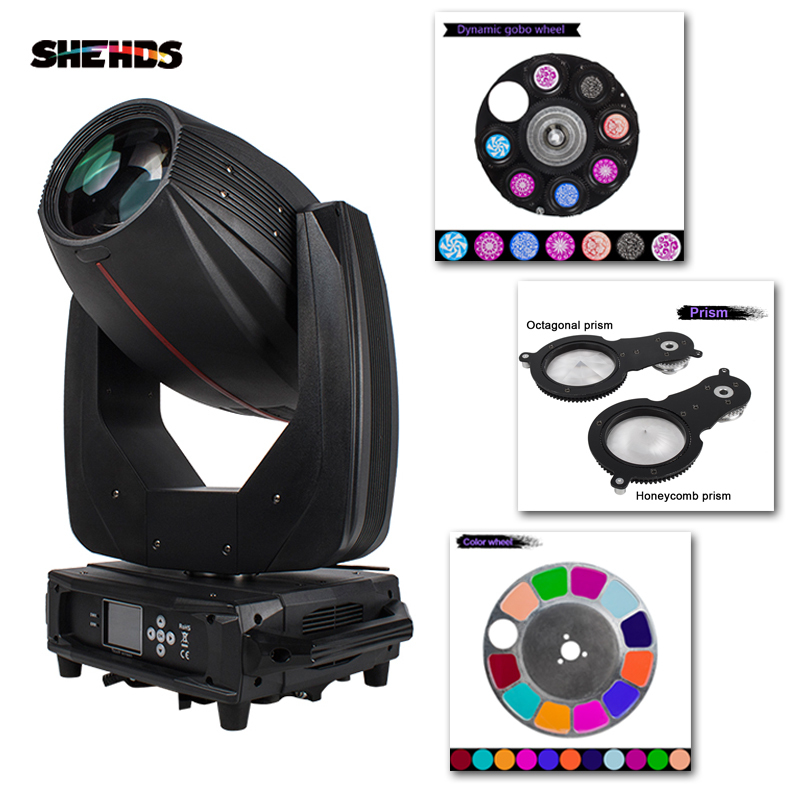 (Hybrid) Bulb 380W Beam&GOBO&Wash 3IN1 Moving Head Light Upgrade From Beam 230W DJ Disco Stage Moving Head LightsStage DJ Lighting