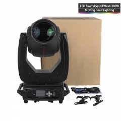 (Hybrid) Bulb 380W Beam&GOBO&Wash 3IN1 Moving Head Light Upgrade From Beam 230W DJ Disco Stage Moving Head LightsStage DJ Lighting