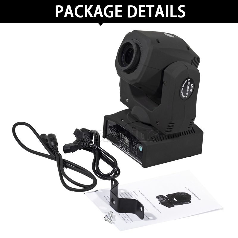 LED 60W Gobos Moving Head Lighting DJ Festivals Disco Home DJ Disco Stage Moving Head Lights