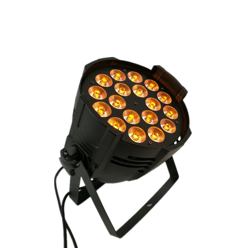 LED Par 18x15W RGBWA Light DMX Stage Lights Business Lights Professional Par Can for Party KTV Disco DJ Uplighing