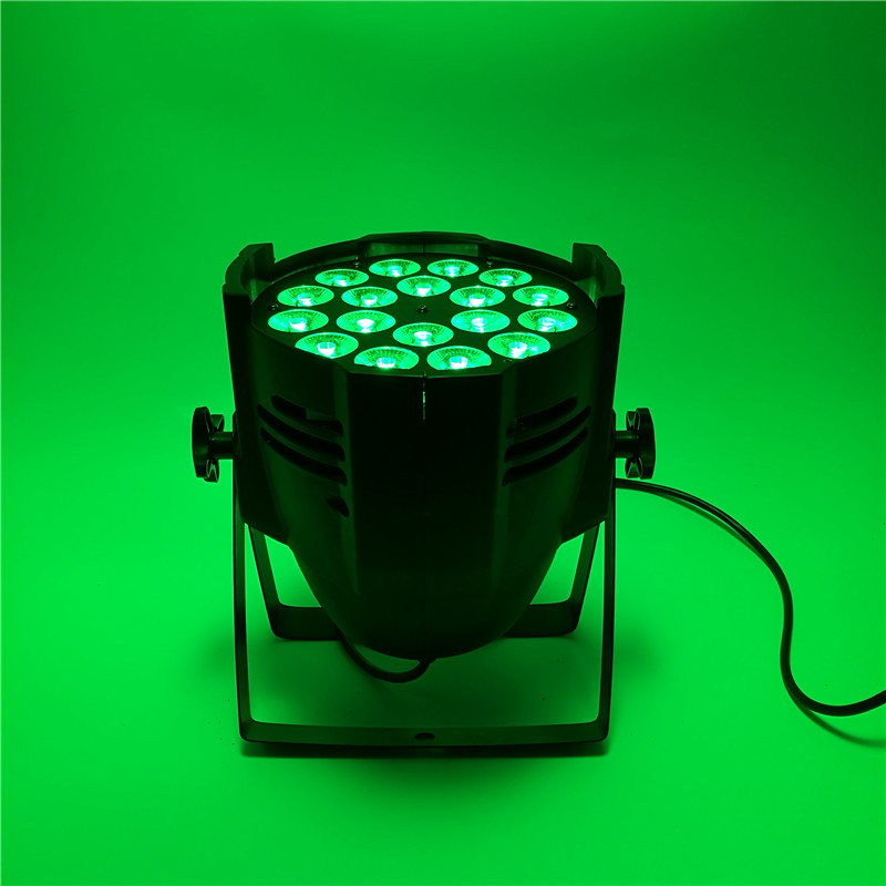 LED Par 18x15W RGBWA Light DMX Stage Lights Business Lights Professional Par Can for Party KTV Disco DJ Uplighing