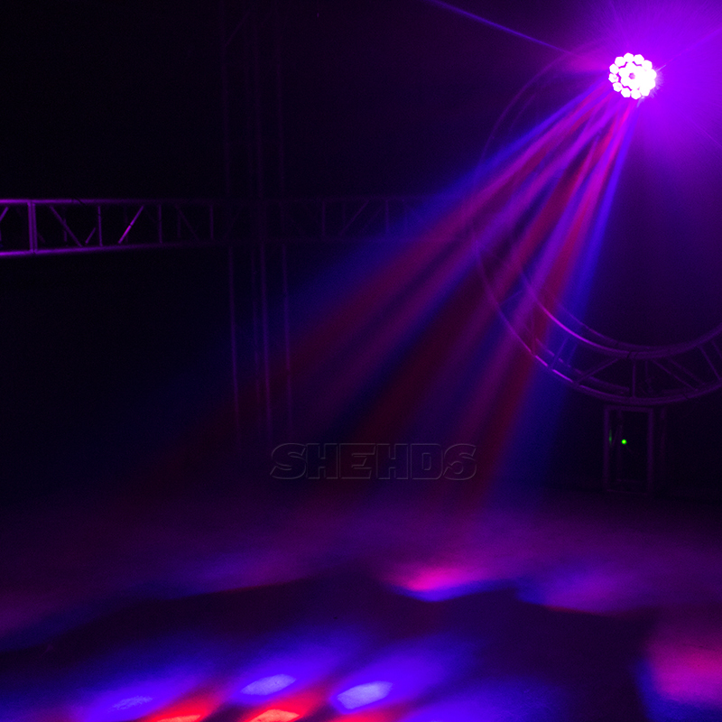 Led Par Light Bee Eye 18x12W RGBW Lighting  Beam&Wash Light DJ Disco Stage Moving Head Light