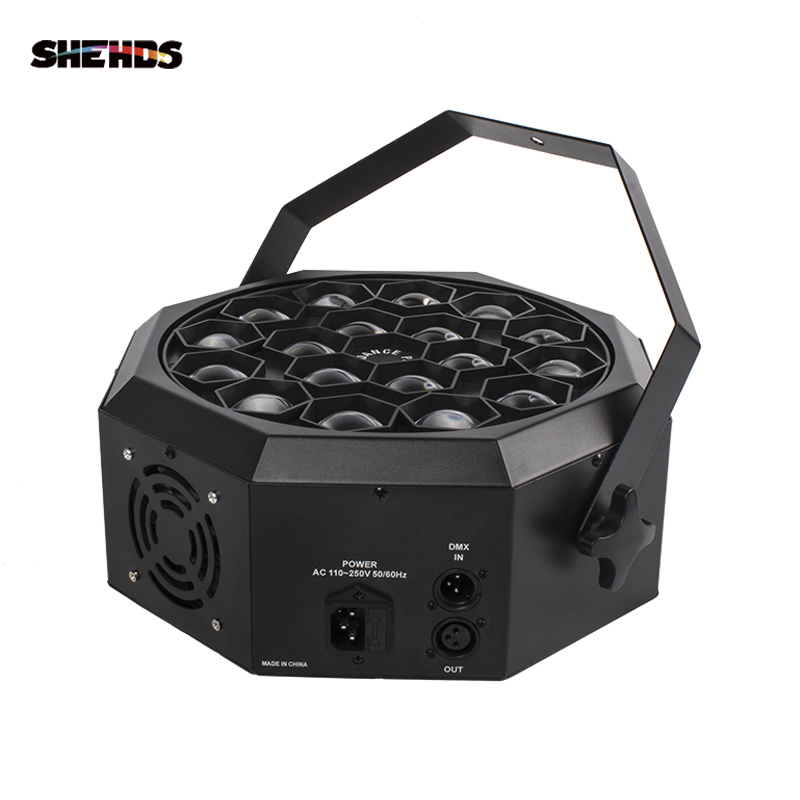 Led Par Light Bee Eye 18x12W RGBW Lighting  Beam&Wash Light DJ Disco Stage Moving Head Light