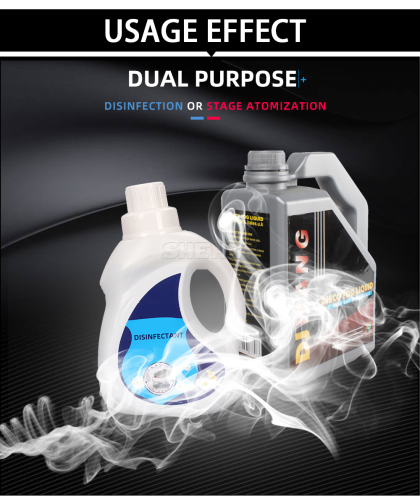 Smoke Machine 900W Fog Effect Stgae and Disinfection Haze Function