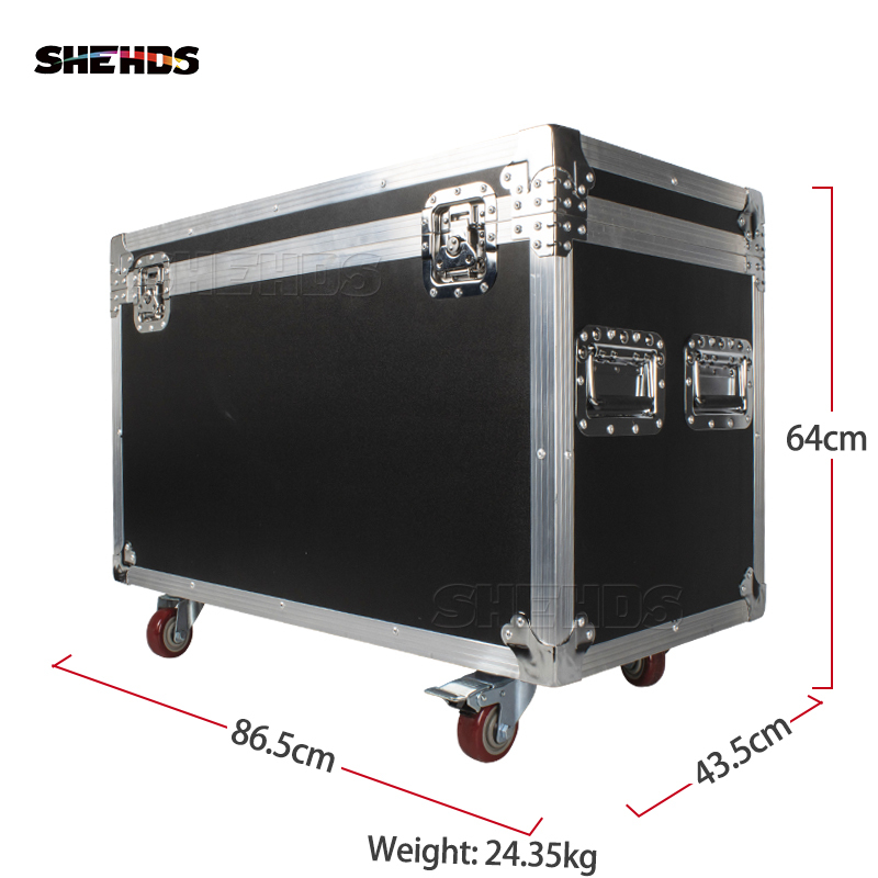 Flight Case "For" 2pcs LED Beam + Wash Big Bee Eye 19x15W RGBW Moving Head Lighting Latest Design (Only Flight Case)