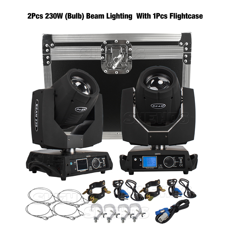 Flight Case "For" 2pcs Beam 230W 7R Moving Head Lighting（Only Flight Case）