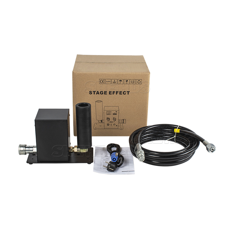 200W CO2 Jet Machine Professional Stage Equipment DMX Controller Smoke 8-10M Gas Jet Air Column Show Concert DJ