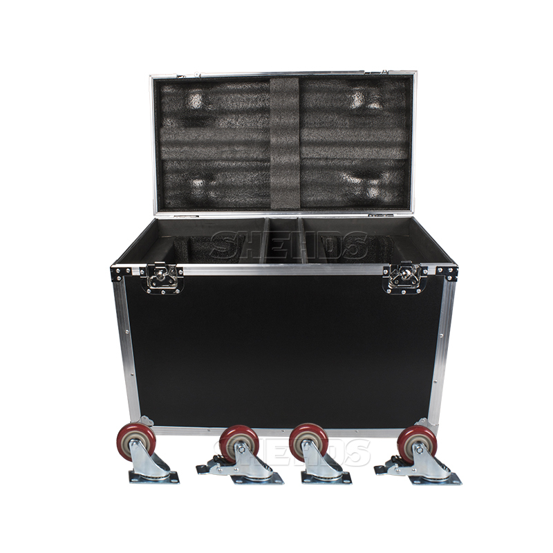 FlightCase With 2pcs LED 230W Spot Zoom Moving Head spotlight  DJ Disco Stage Moving Head Lights Stage DJ Lighting