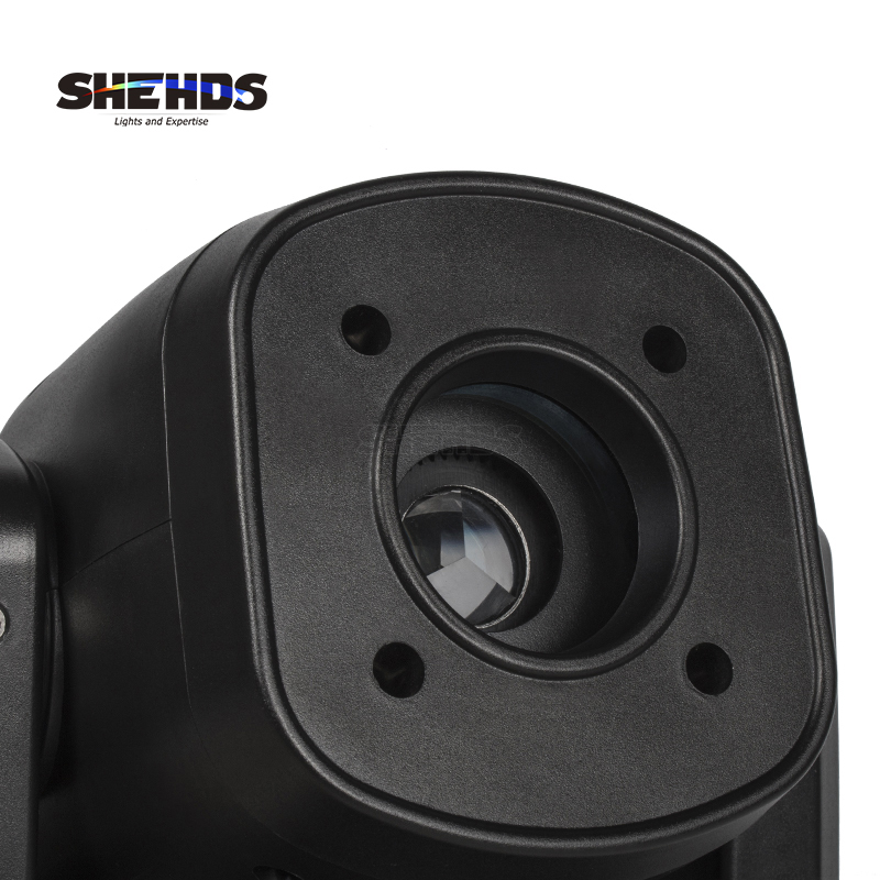 LED Spotlight 80W With 3-Prism Gobo Moving Head Light Party Dj Equipment DJ Disco Stage Moving Head Light