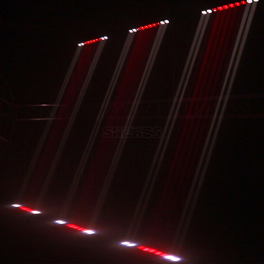 LED 10x40W RGBW 4in1Beam Moving Head Light Wall Wash Light DJ Disco Stage Show Party Bar Dance Floor Effect Lighting Equipment