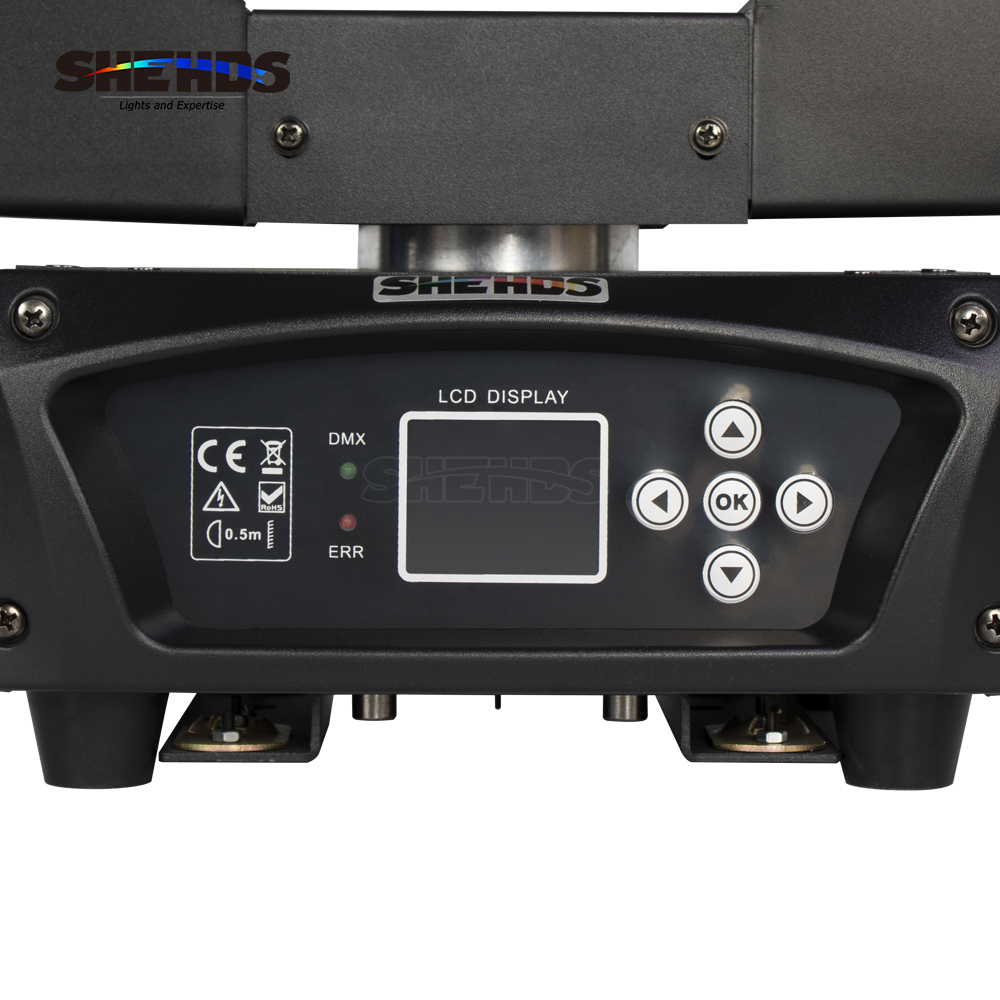 LED Moving Head 19x15W RGBW Wash/Zoom Stage Lights DJ Disco Stage Moving Head Lights Stage DJ Lighting