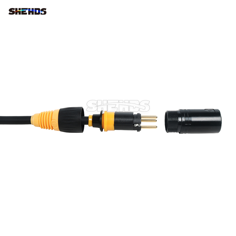 1/2/3/5/10 Meter Waterproof PowerCon cable/DMX cable/PowerCon to PowerCon cable(hand-in-hand)