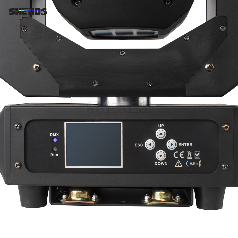 LED 200W Gobo Moving Head Lighting  DJ 6/18 Channels Multiple Color Patterns Disco Party Stage Equipment DJ Disco Stage Moving Head Lights