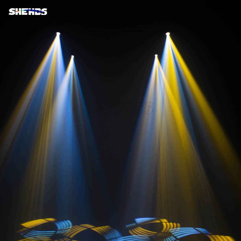 LED 200W Gobo Moving Head Lighting  DJ 6/18 Channels Multiple Color Patterns Disco Party Stage Equipment DJ Disco Stage Moving Head Lights