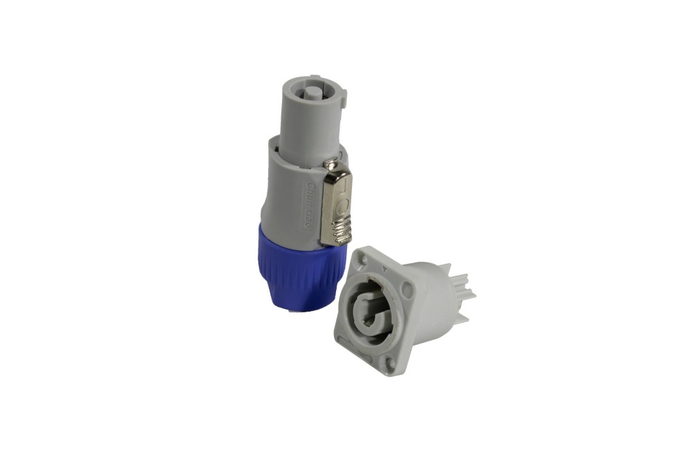 PowerCon Plug In And Out-White