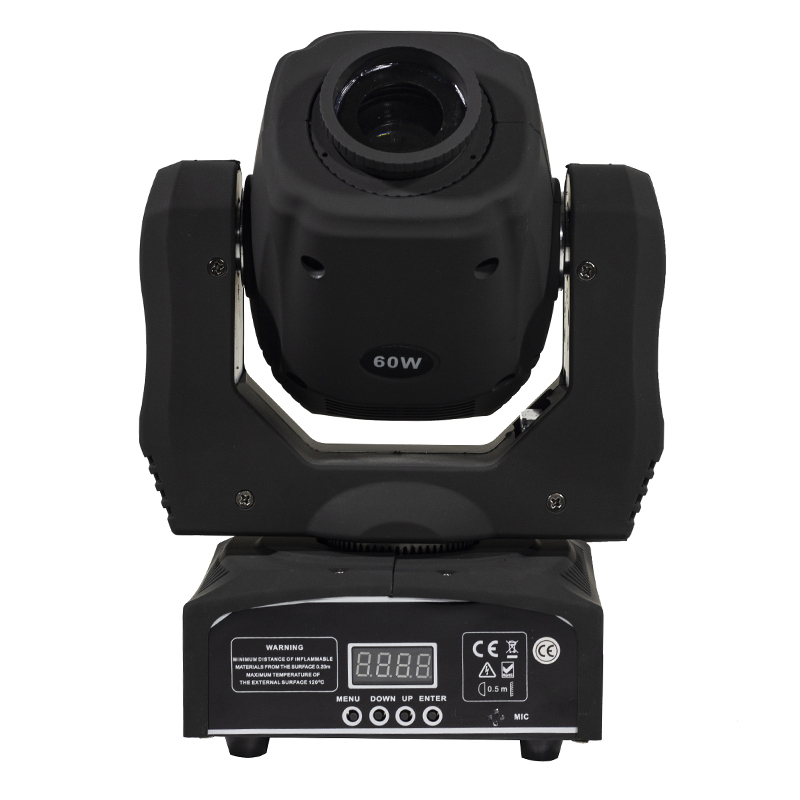 LED 60W Gobos Moving Head Lighting DJ Festivals Disco Home DJ Disco Stage Moving Head Lights