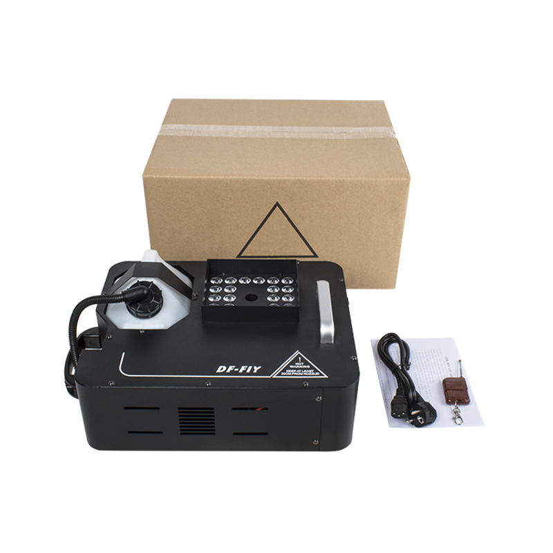 LED 24x9W RGB Somke Machine 1500W Power Fog Machine Good for Party Wedding Concert