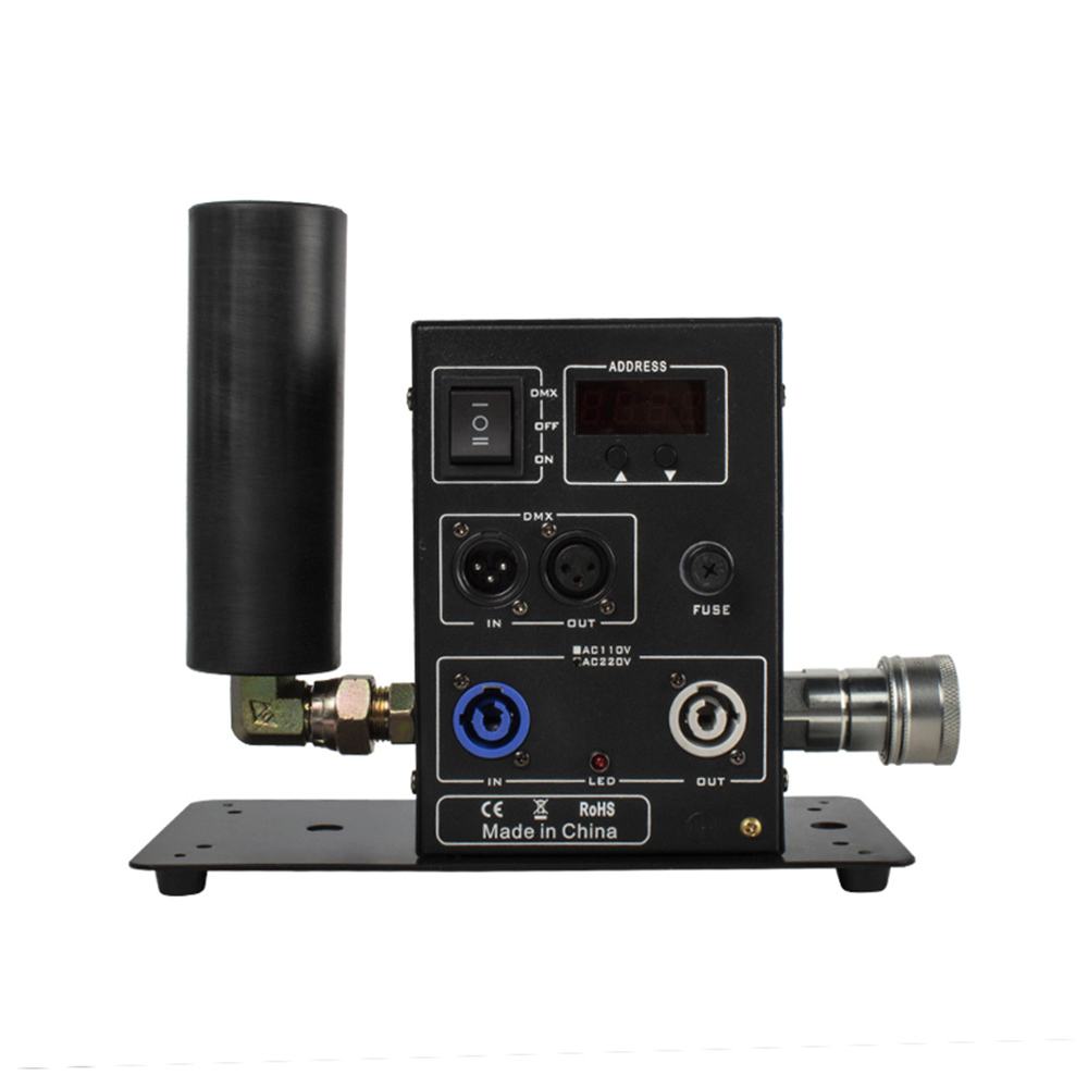 200W CO2 Jet Machine Professional Stage Equipment DMX Controller Smoke 8-10M Gas Jet Air Column Show Concert DJ