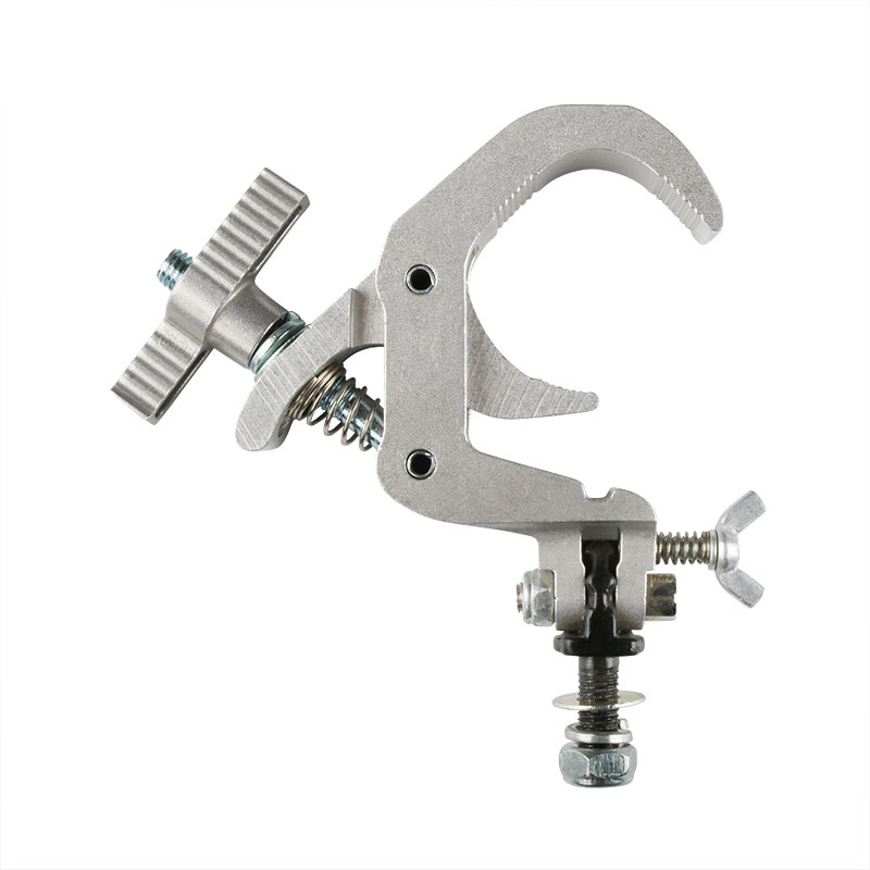 Aluminium Hook Clamp Heavy Duty Stage Lighting Bar Light Clamp LED PAR Cans Super Heavy Hook Clamp for outdoor show