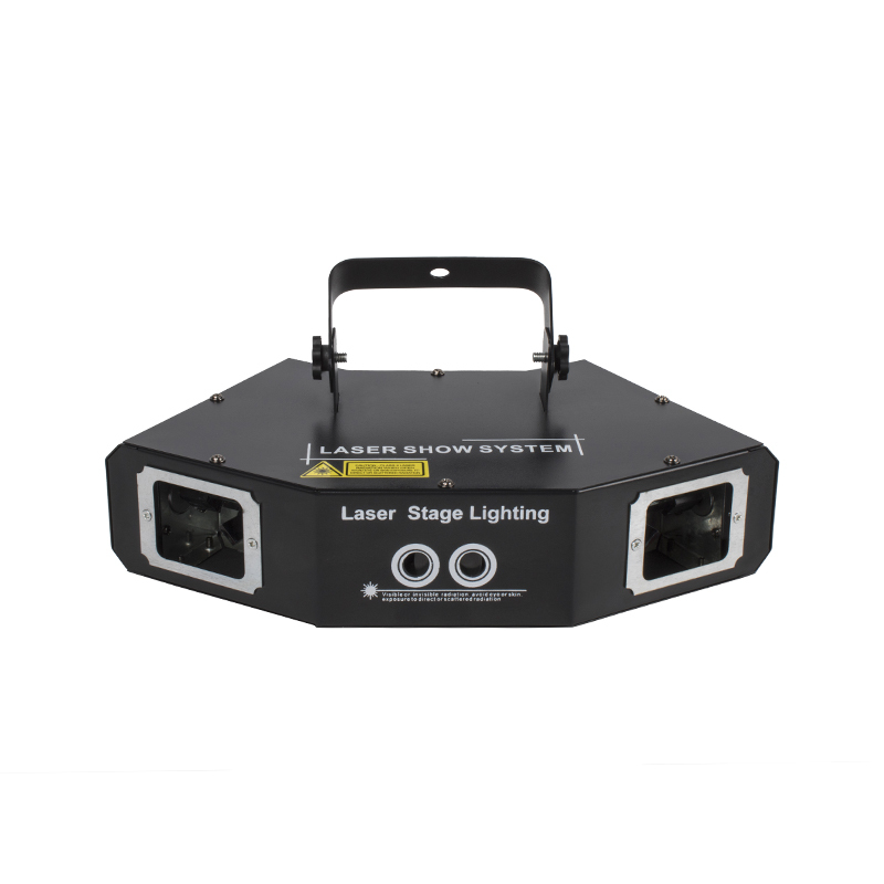 Four Eyes Red Green Blue Sector Scan Gobo Laser DMX512 Stage Effect Lighting Good For DJ Disco Party Dance Floor Bar And Clubs