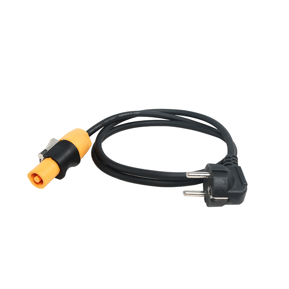 1/2/3/5/10 Meter Waterproof PowerCon cable/DMX cable/PowerCon to PowerCon cable(hand-in-hand)