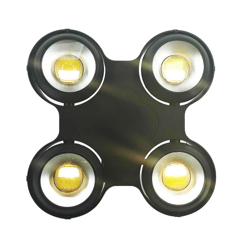 Novelties Waterproof 4eyes 400W LED Audience Light Warm /Cold White Waterproof IP65 Using DMX/Sound/Auto Control Outdoor Lights