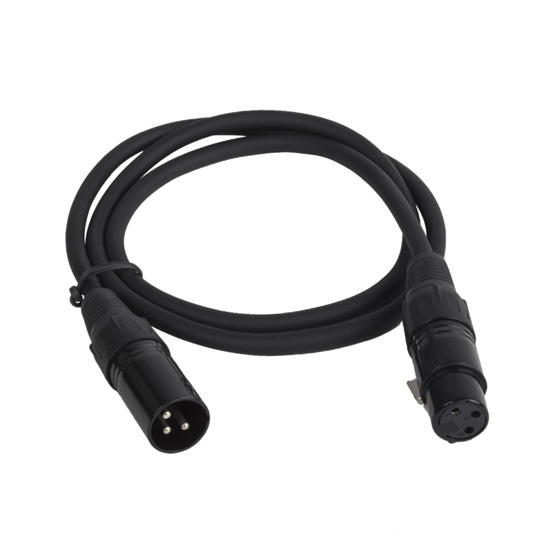 Iron DMX Cables high Quality 3-pin signal Connection DMX Cable For Stage Light