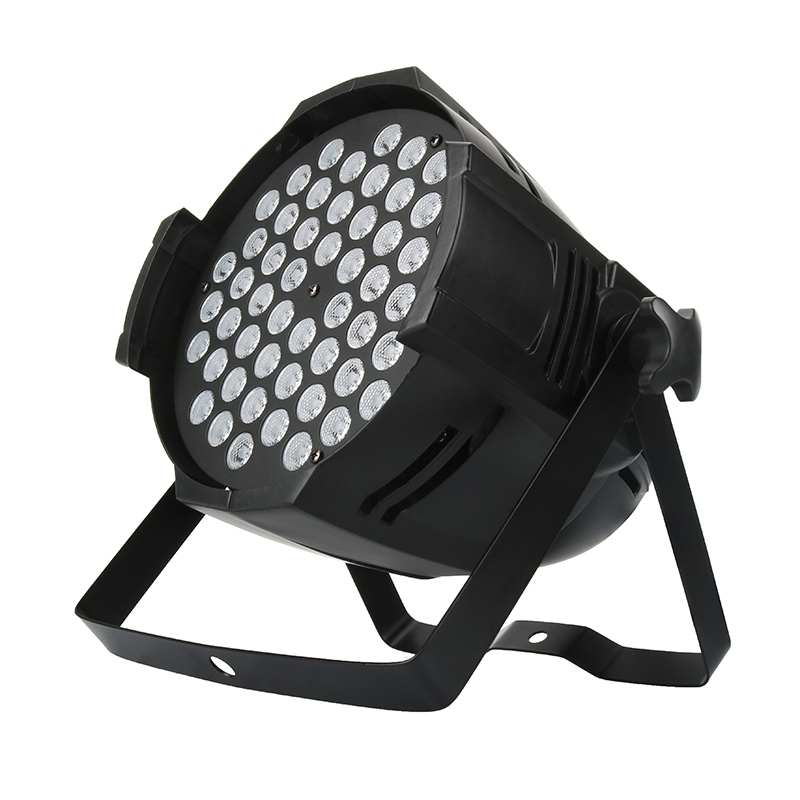 Aluminum Alloy Aviation Plug LED Par 54x9W RGB LED Lighting DMX512  DJ Stage Light Design
