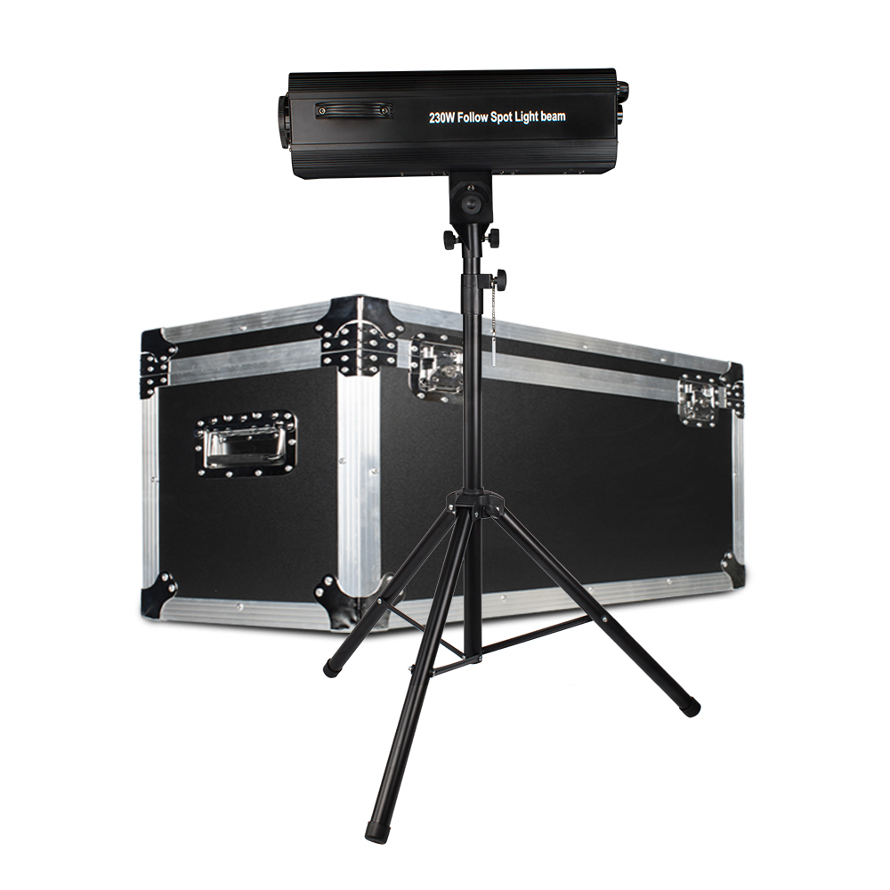 Flightcase 230W Follow Spotlight Bar Disco Large-Scale Concert Stage Dance And Protagonist Follow The Light