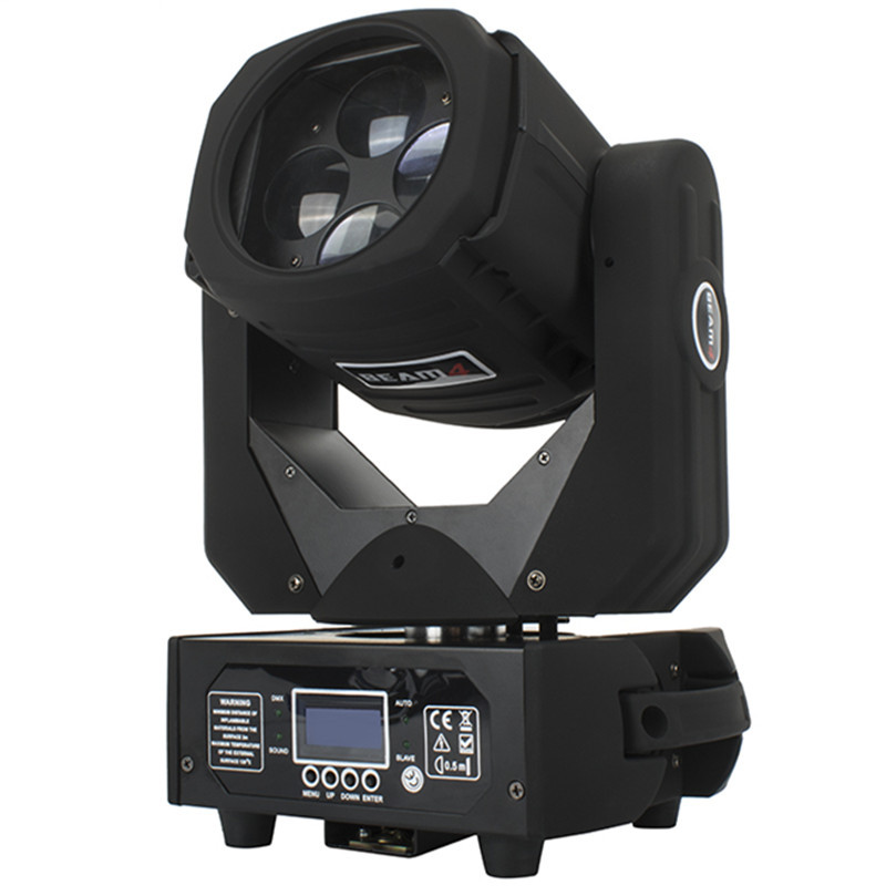 LED Super Beam 4x25W RGBW Moving Head Lighting
