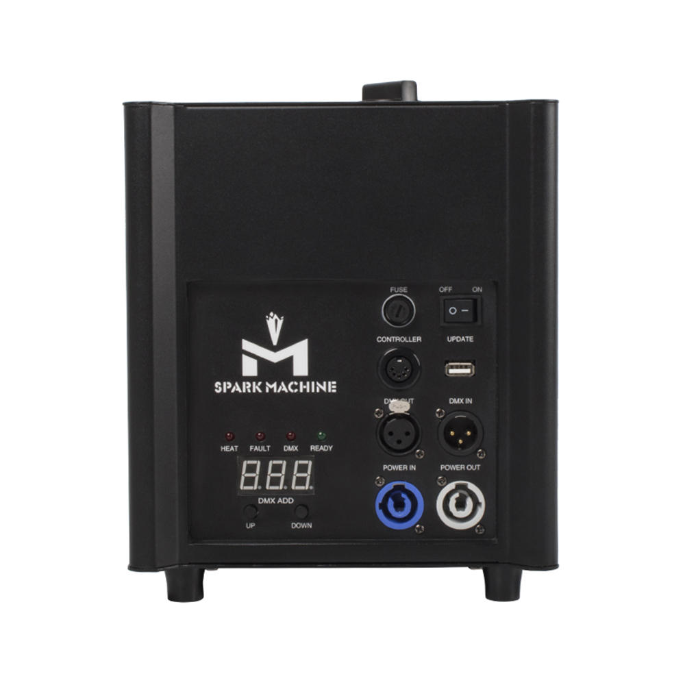 500W Wireless Firework Spark Out/Indoor Wedding Celebration Party Cold White Flame Machine