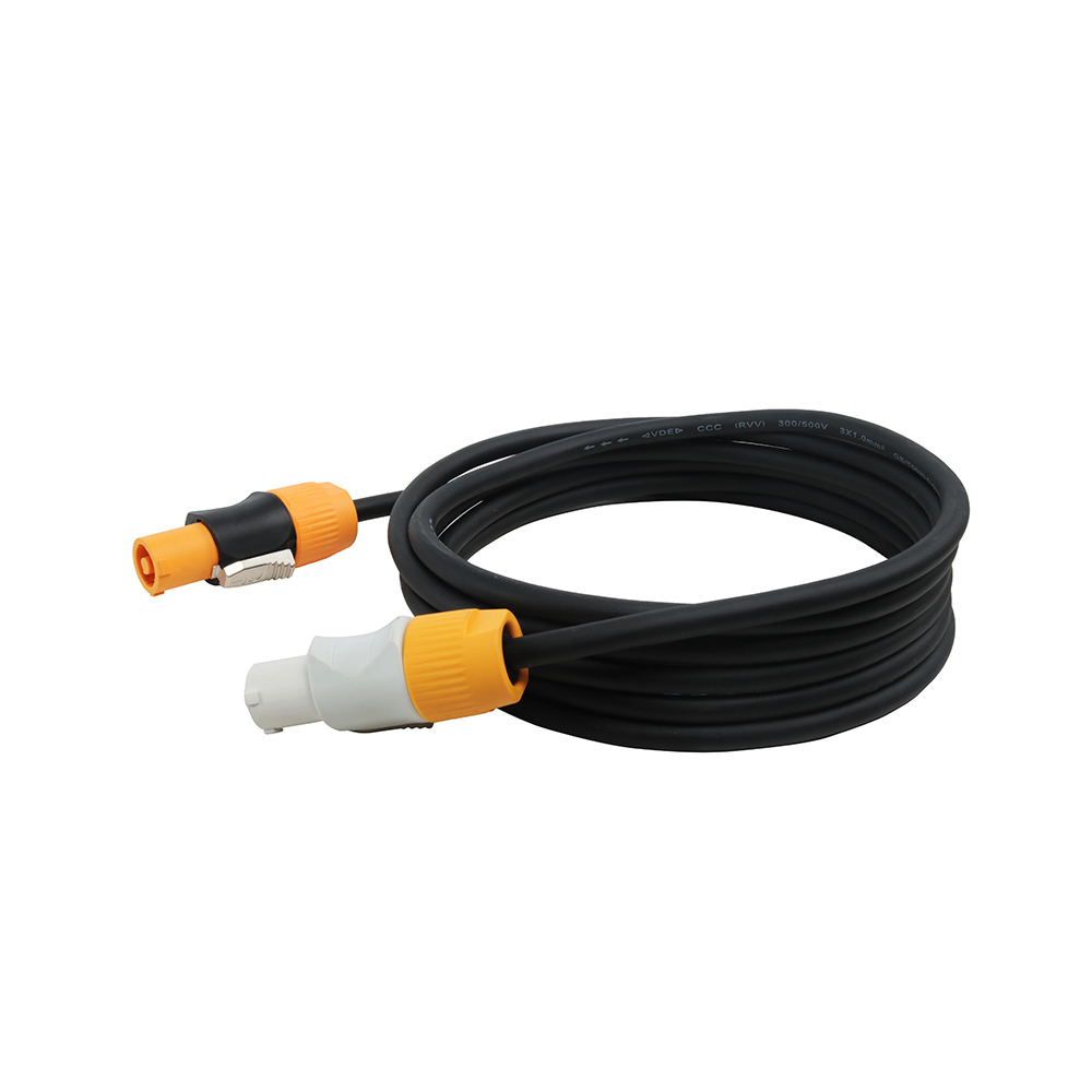 1/2/3/5/10 Meter Waterproof PowerCon cable/DMX cable/PowerCon to PowerCon cable(hand-in-hand)