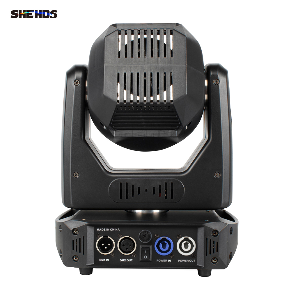 6 Prism LED Spotlight 100W  Gobo Light  With LCD Display Stage Effect Lighting DJ Disco Stage Moving Head Lights Stage DJ Lighting