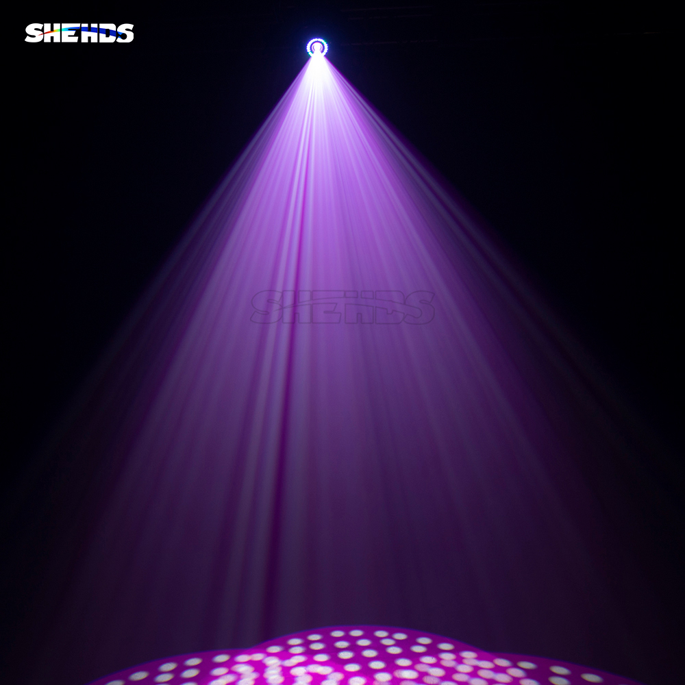 6 Prism LED Spotlight 100W  Gobo Light  With LCD Display Stage Effect Lighting DJ Disco Stage Moving Head Lights Stage DJ Lighting