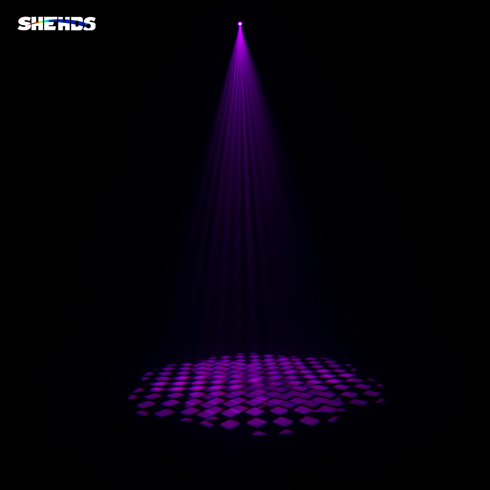6 Prism LED Spotlight 100W  Gobo Light  With LCD Display Stage Effect Lighting DJ Disco Stage Moving Head Lights Stage DJ Lighting