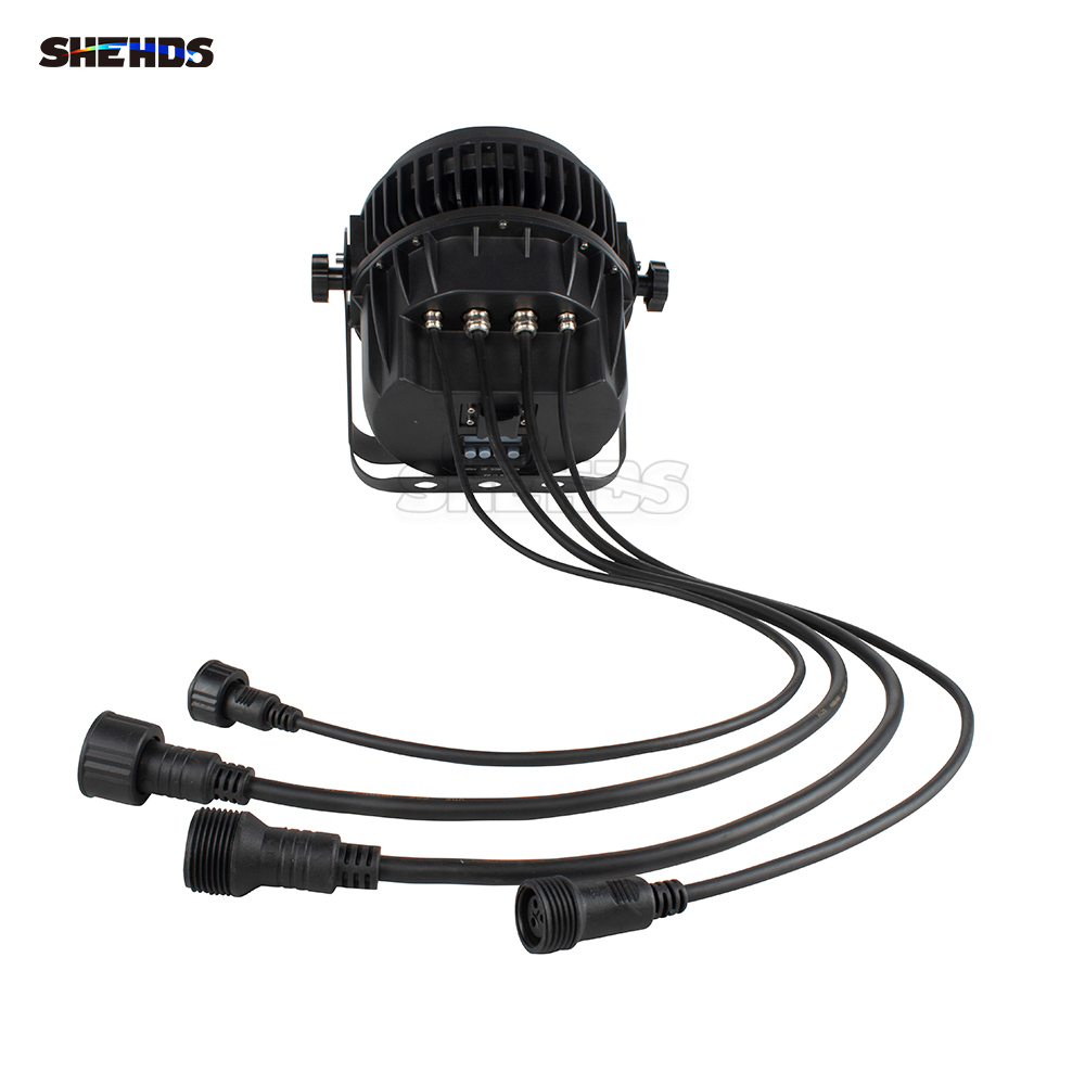 IP65 Waterproof LED Zoom Par Light 18x18W 6in1 RGBWA+UV Outdoor DJ Stage Lights DJ Stage Lighting