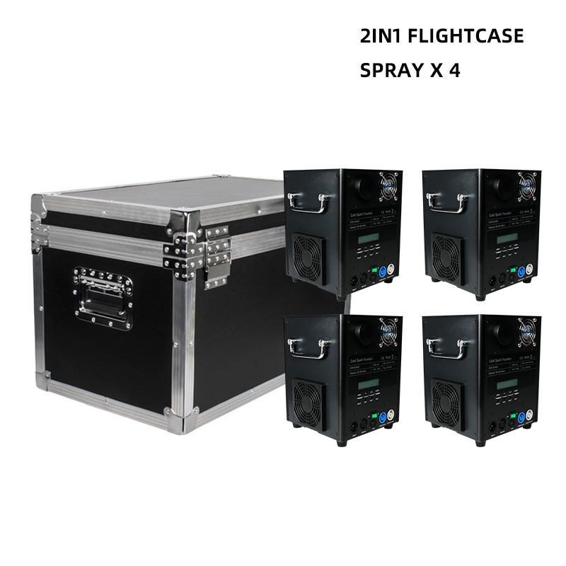SHEHDS  New 650W Wireless Firework Spark Machine Out/Indoor Wedding Party Stage Combined sales (spark powder could be purchased)