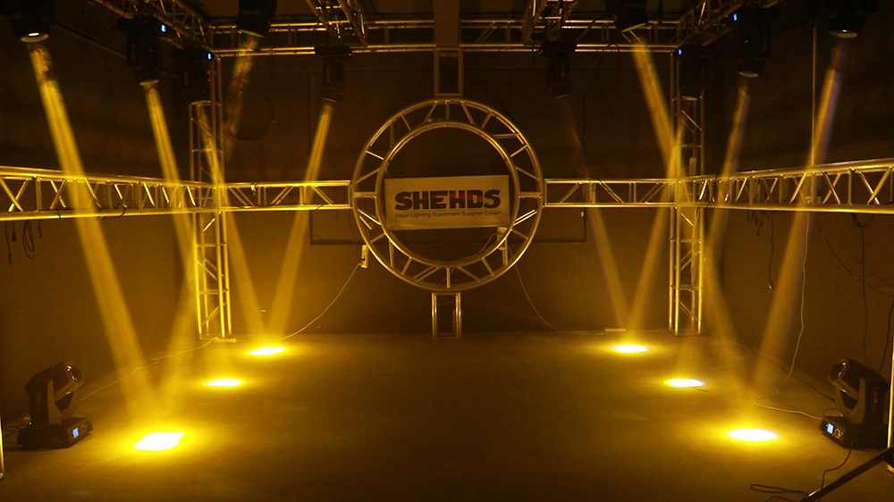 SHEHDS Beam 230W 7R（Button Version ）for DJ Performance Stage Wedding Nightclub