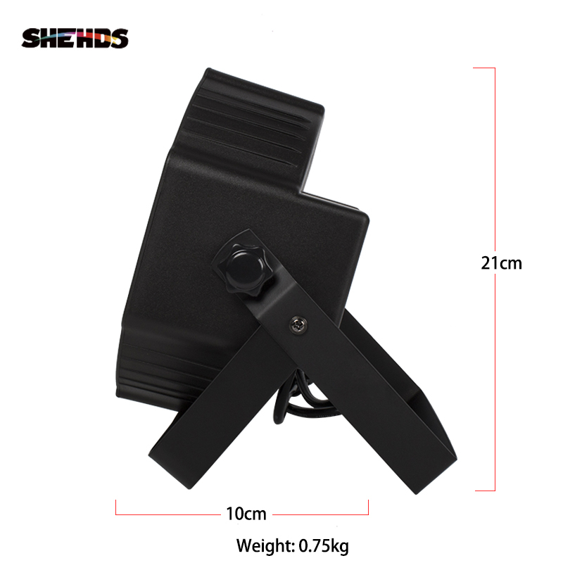 SHEHDS LED Par Light 7x12w RGBW Stage Lighting