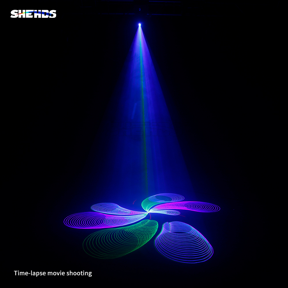 New Arrival Waterproof Laser 3W RGB Scanning Pattern Animation Laser Light for performance stage wedding DJ Nightclub
