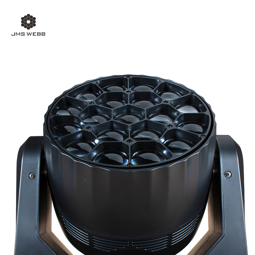 JMS WEBB LED Wash Big Bee Eye 19X20W & 19X40W RGBW Moving Head Light for Night DJ Club & Performance Stage SHEHDS