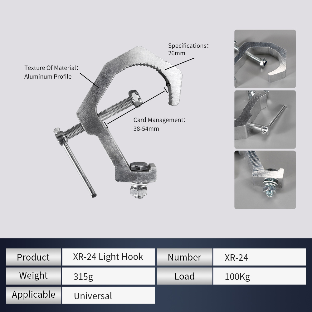High Quality Light Hook Safety & Insurance Rope For All Stage Lights