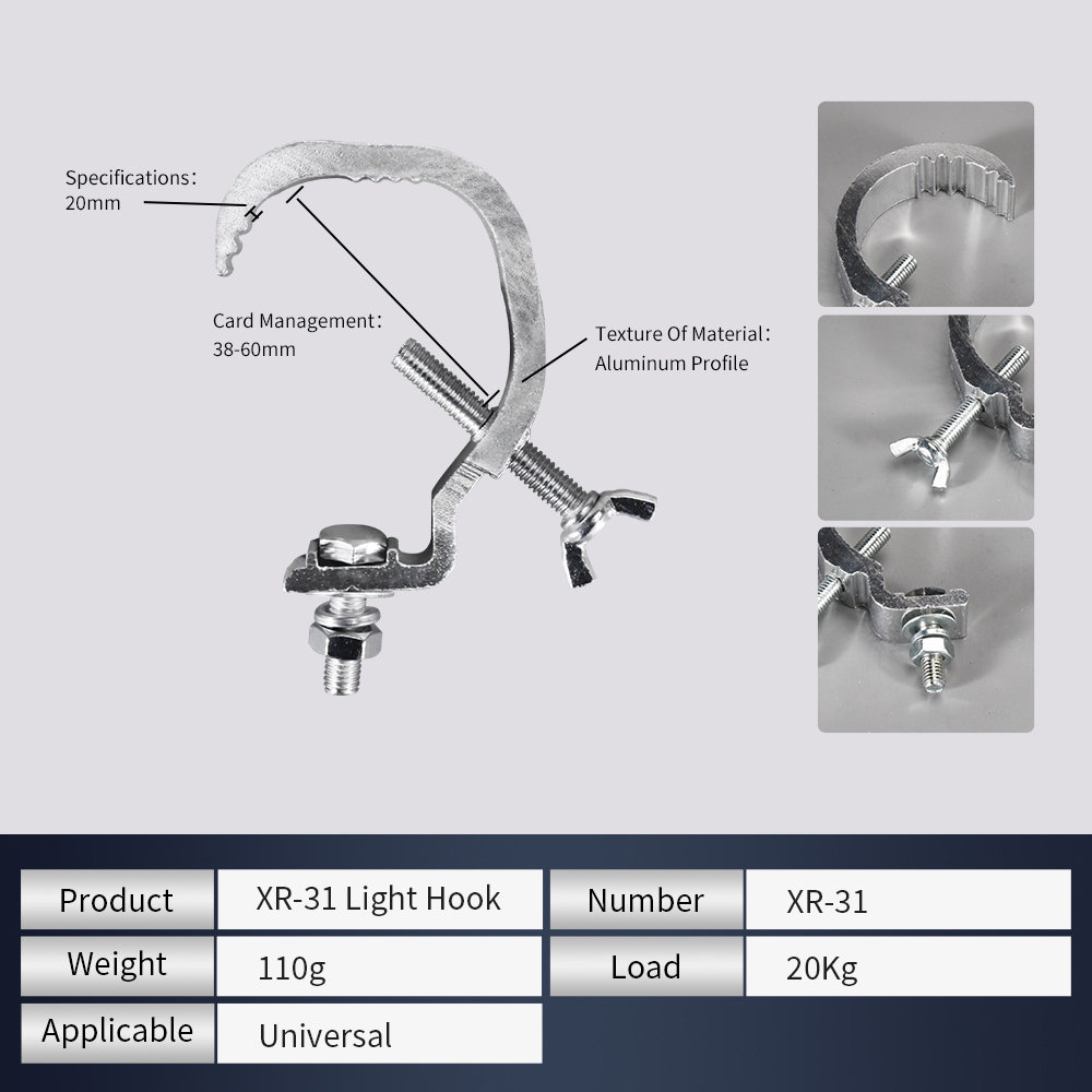 High Quality Light Hook Safety & Insurance Rope For All Stage Lights
