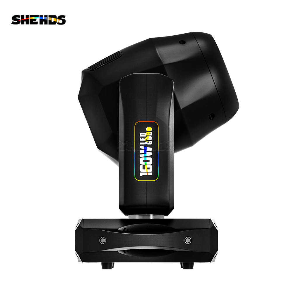 NEW (8-Prism) LED Spot 160W Gobo Lights With Aperture With LCD Display Stage Effect Lighting DJ Disco Stage Moving Head Lights Stage Lighting